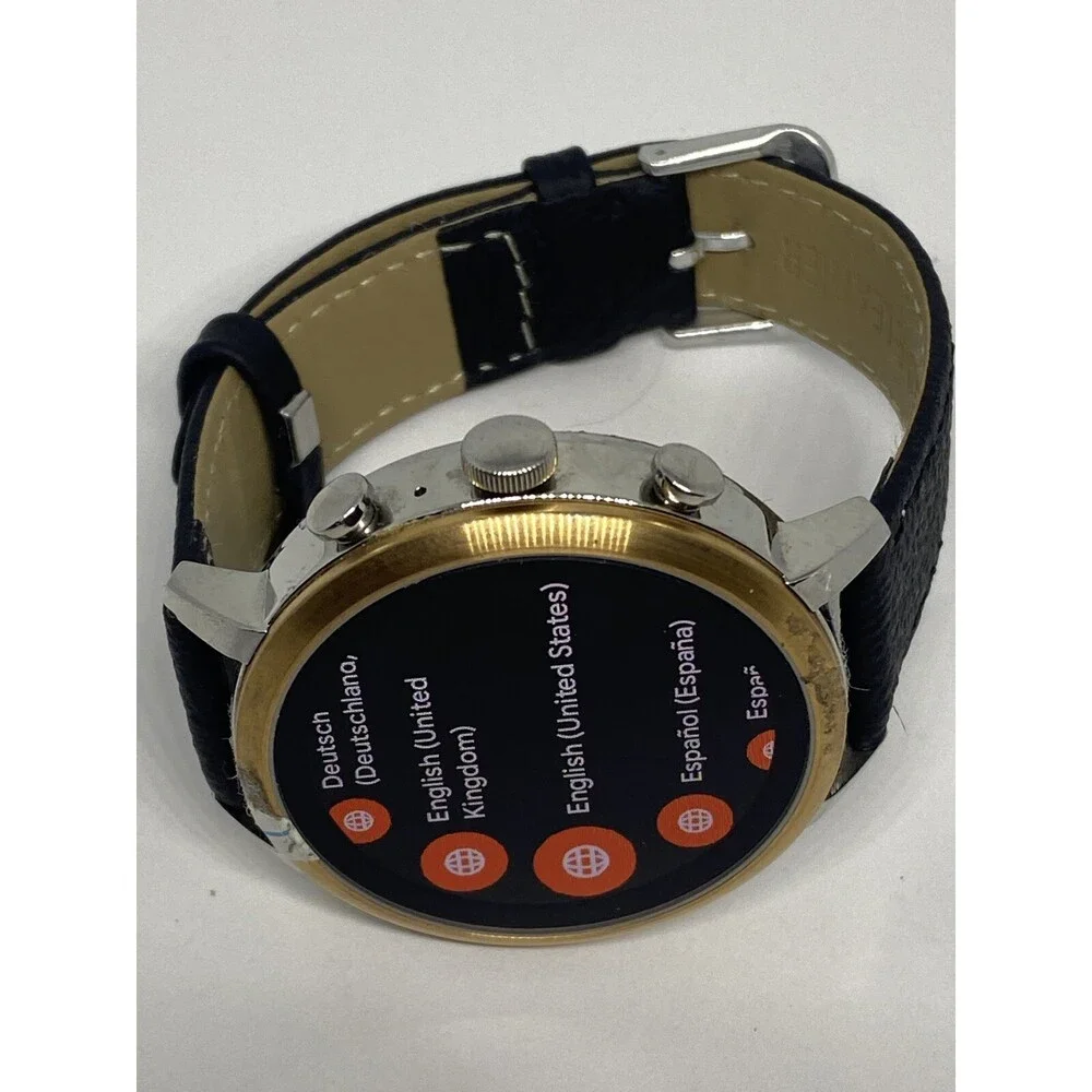 Fossil Gen 4 Authentic Digital Dial Smart Watch Custom Band FTW6016 AB622